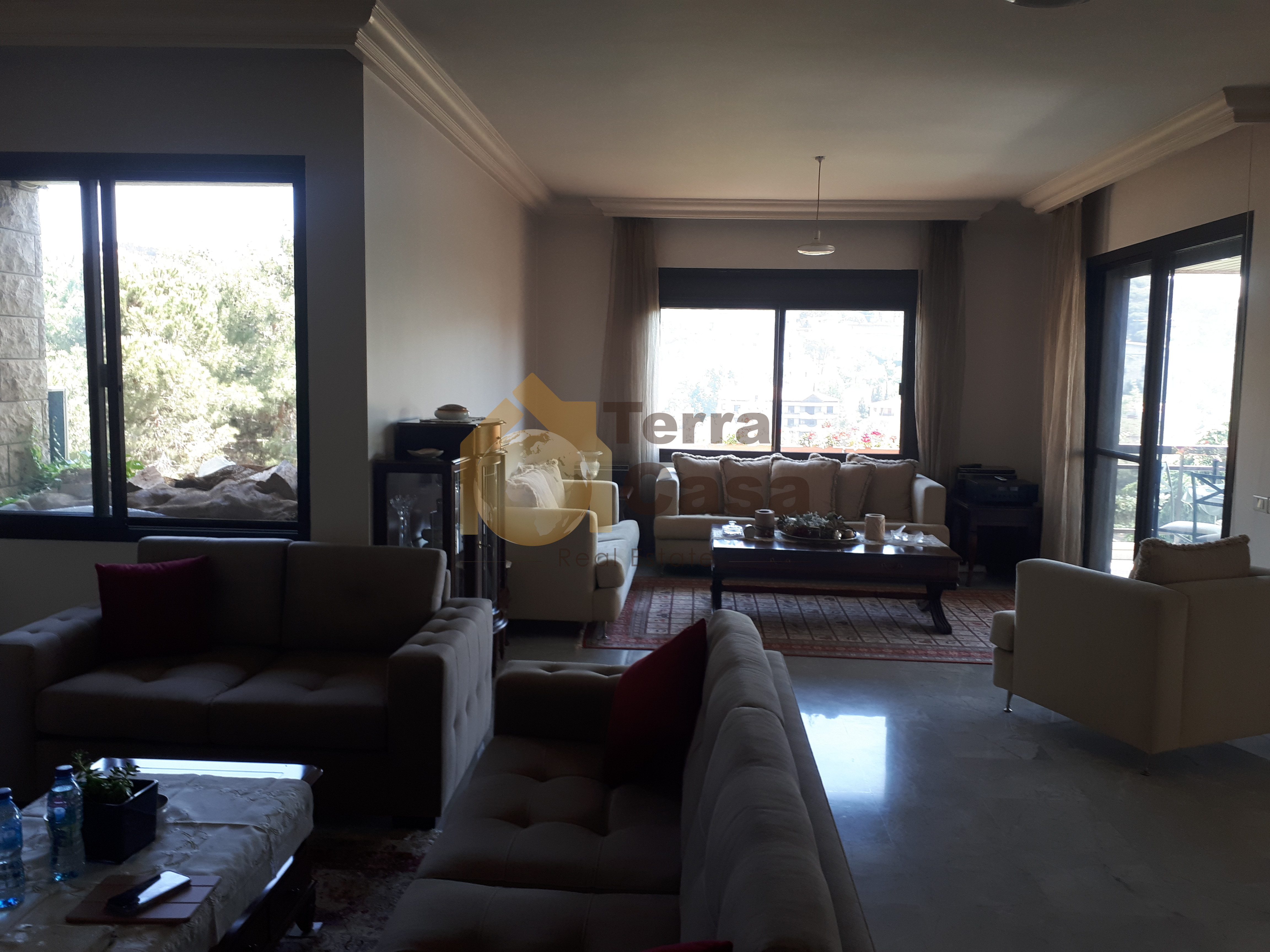Fully furnished apartment  with excellent view cash payment.