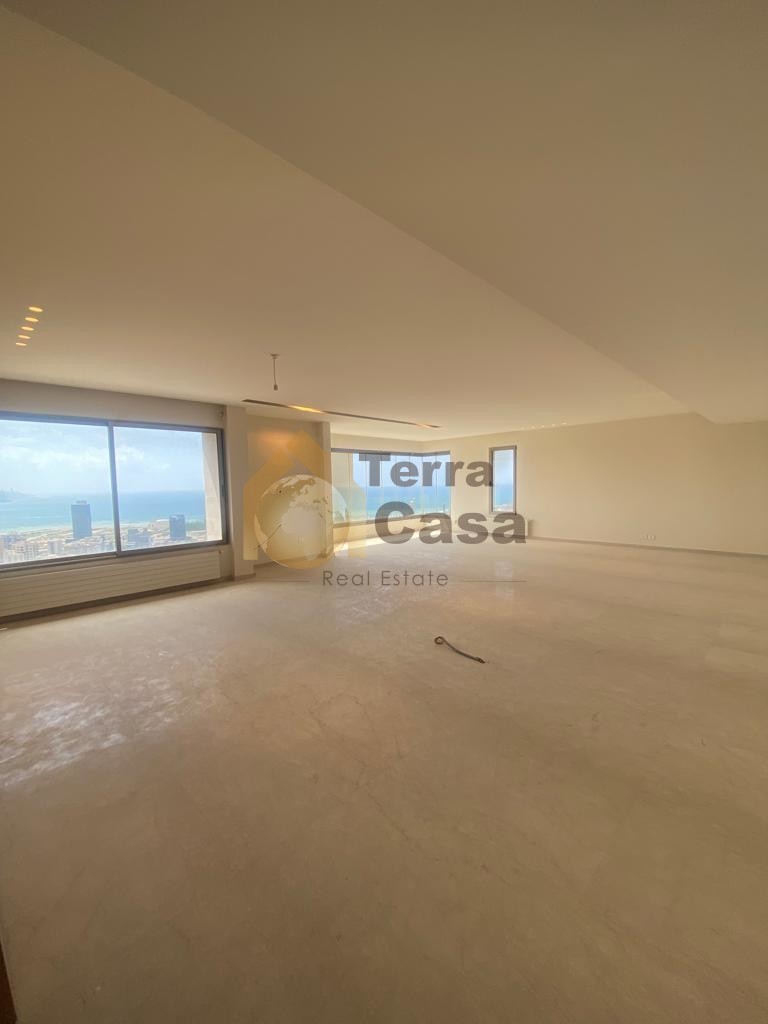 brand new luxurious apartment sea view for rent .