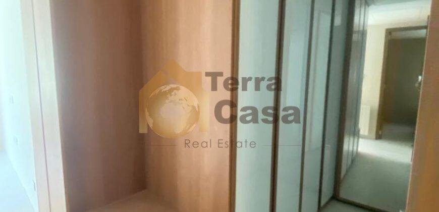 rabieh brand new luxurious apartment sea view for rent .