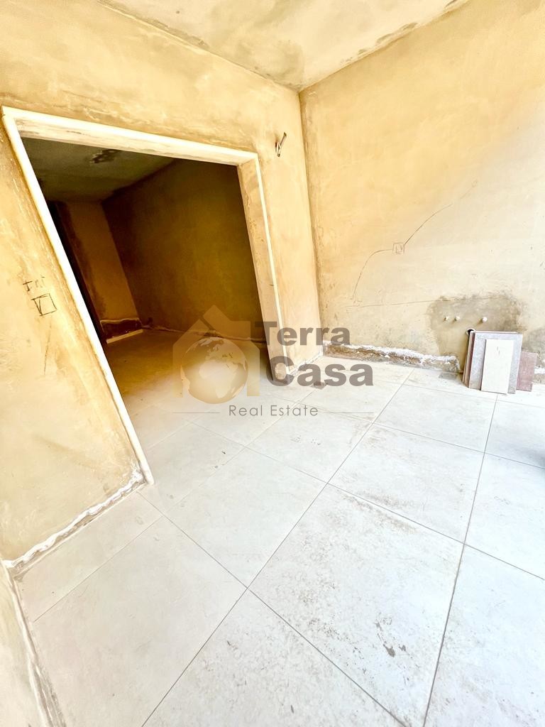 dekwaneh brand new apartment with 70 sqm terrace for sale .