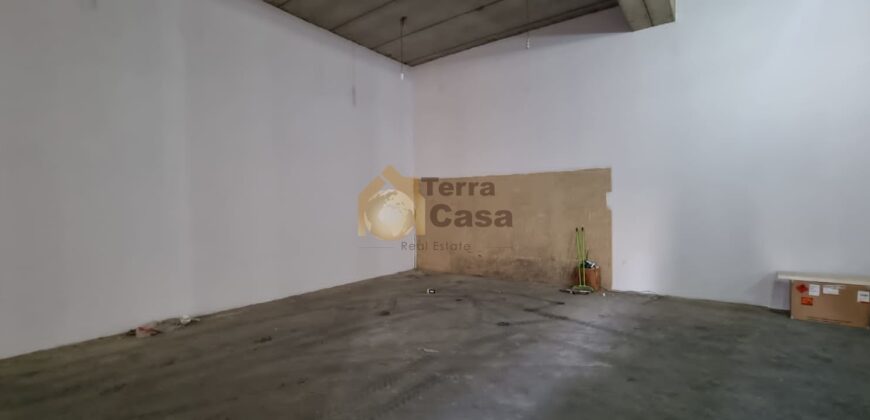 Zahle warehouse main road prime location.