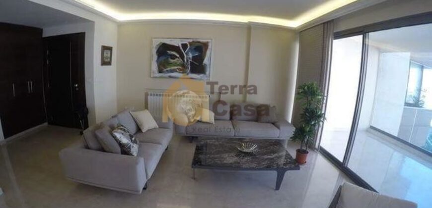 Biyada semi furnished apartment like new for sale.