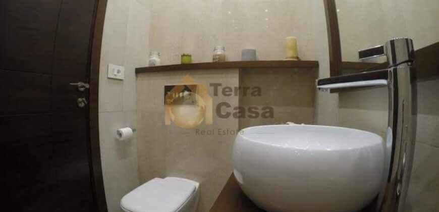 Biyada semi furnished apartment like new for sale.