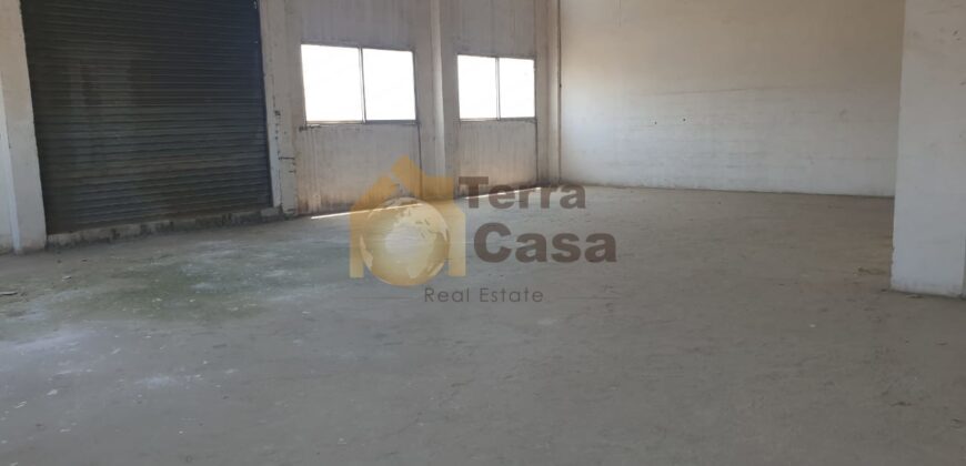 Baouchrieh two industrial warehouse for sale.