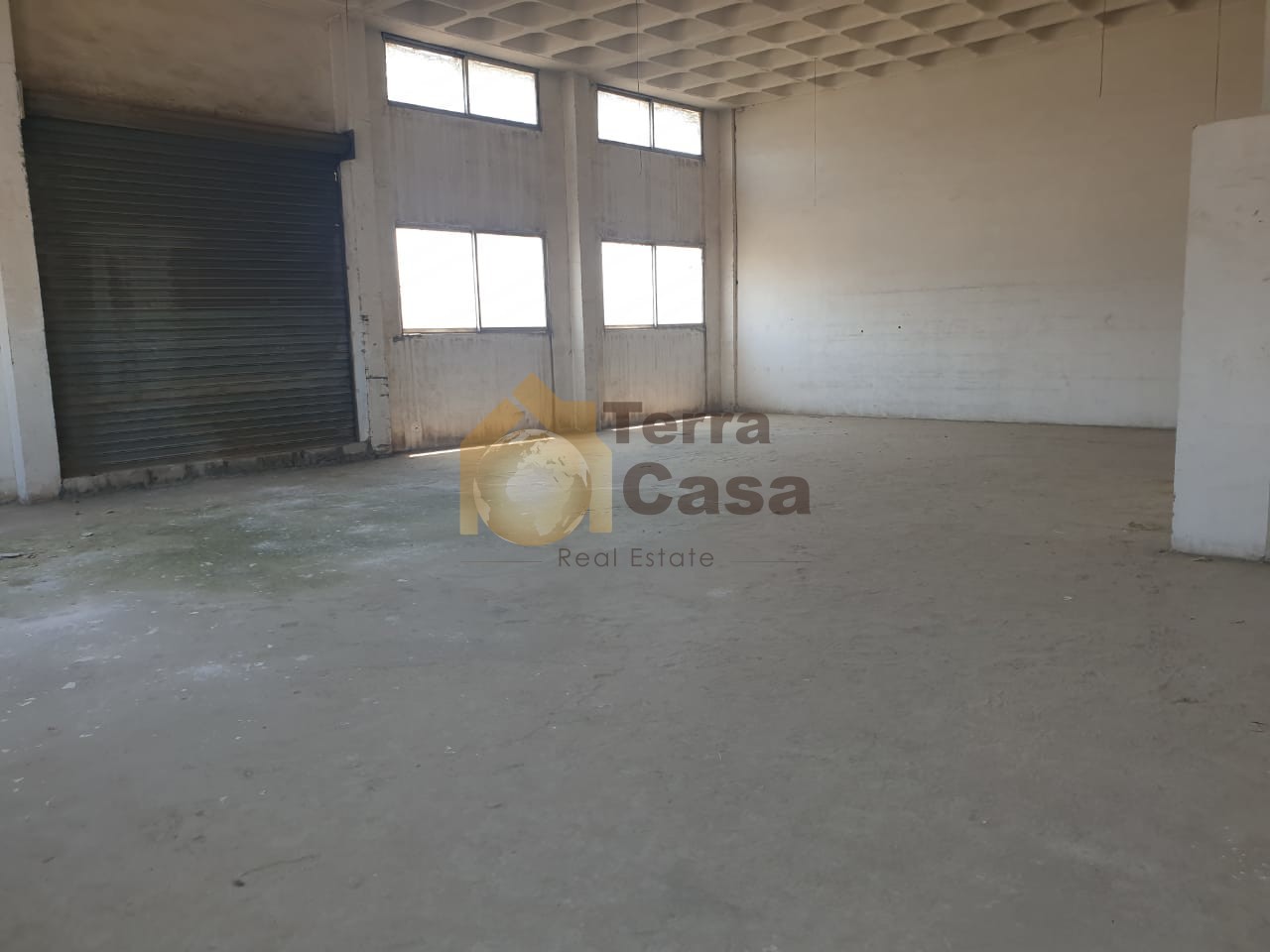 Baouchrieh two industrial warehouse for sale.