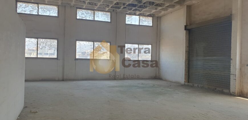 Baouchrieh two industrial warehouse for sale.