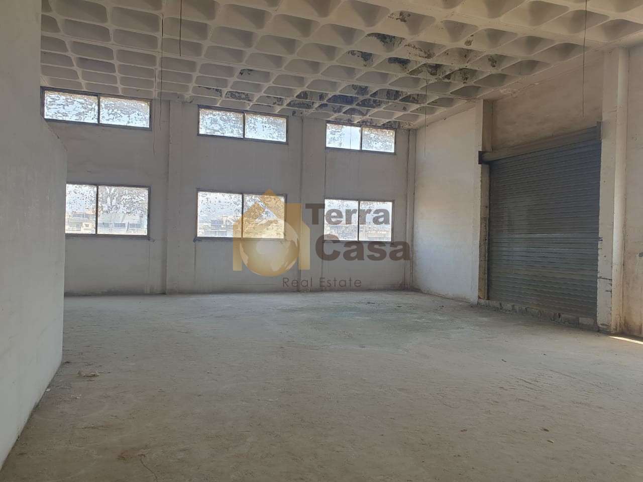 Baouchrieh two industrial warehouse for sale.