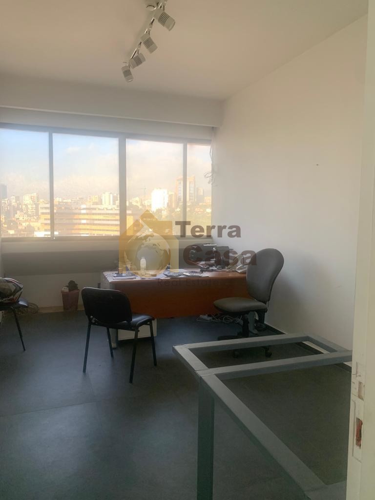 Furn el chebak decorated and furnished office for rent.