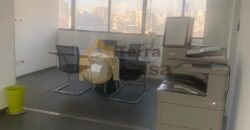 Furn el chebak decorated and furnished office for rent.