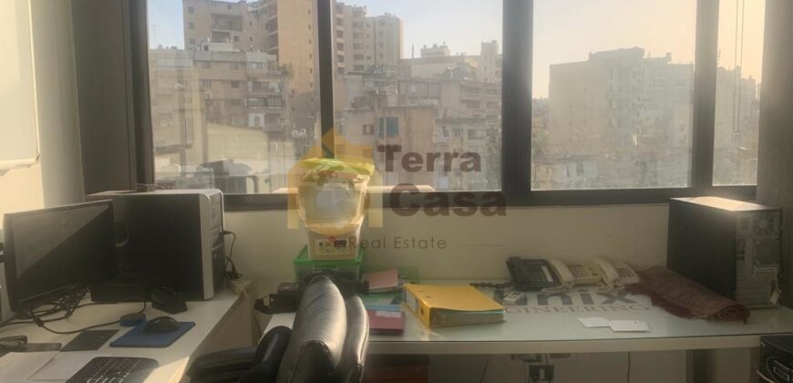 Furn el chebak decorated and furnished office for rent.