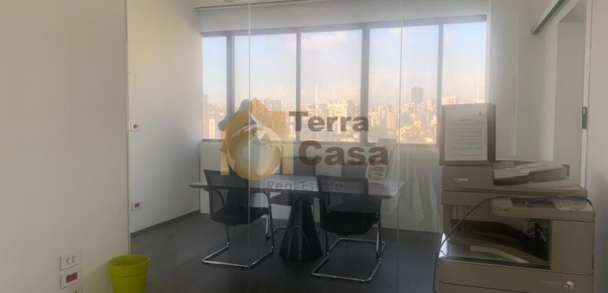 Furn el chebak decorated and furnished office for rent.