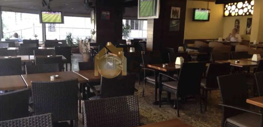 Fully equipped restaurant for rent in achrafieh, prime location