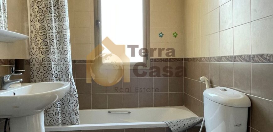Achrafieh fully furnished apartment for rent .