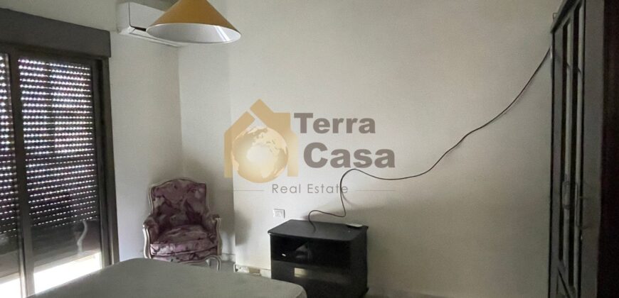 Achrafieh fully furnished apartment for rent .