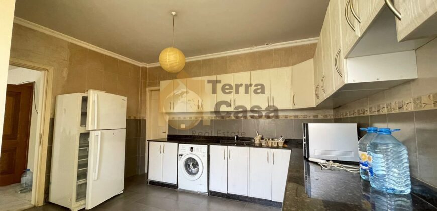 Achrafieh fully furnished apartment for rent .