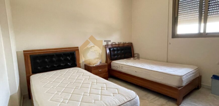 Achrafieh fully furnished apartment for rent .