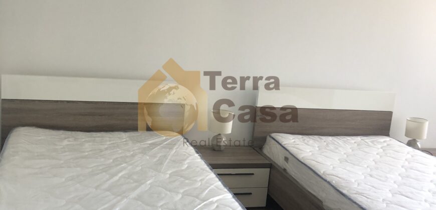 Hamra street apartment fully furnished for rent.