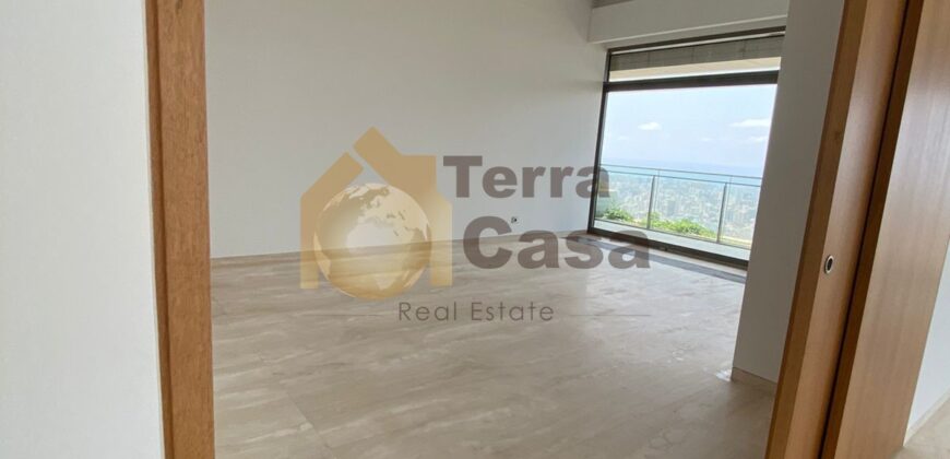 Achrafieh luxurious brand new apartment panoramic view .