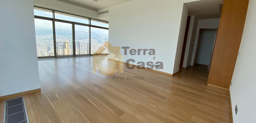 Achrafieh luxurious brand new apartment panoramic view .