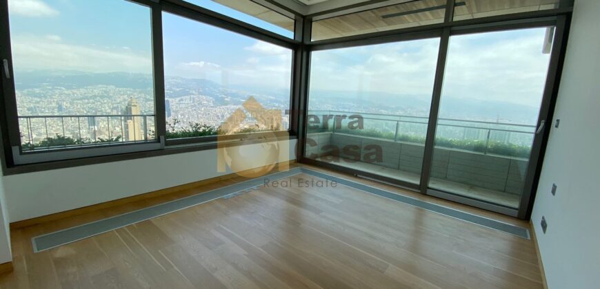 Achrafieh luxurious brand new apartment panoramic view .