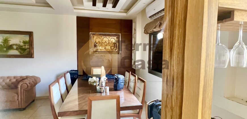 mansourieh decorated duplex amazing price.