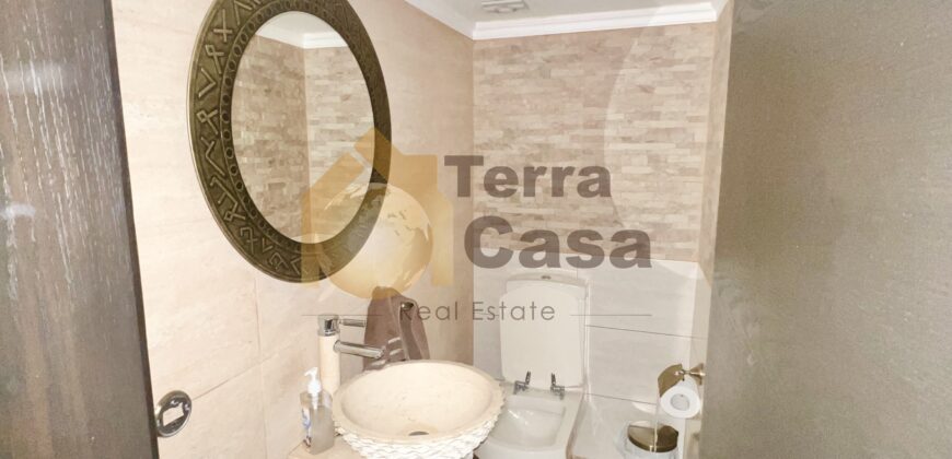 mansourieh decorated duplex amazing price.