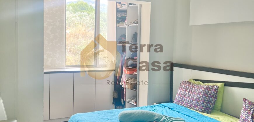 mansourieh decorated duplex amazing price.