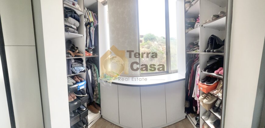 mansourieh decorated duplex amazing price.