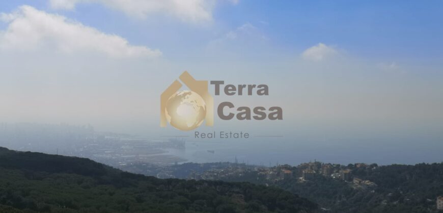 Rent furnished apartment in Broummana with sea view