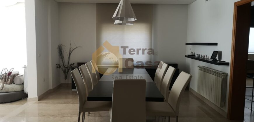 Rent furnished apartment in Broummana with sea view