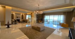 Rabieh apartment shared gym one unit per floor sea view