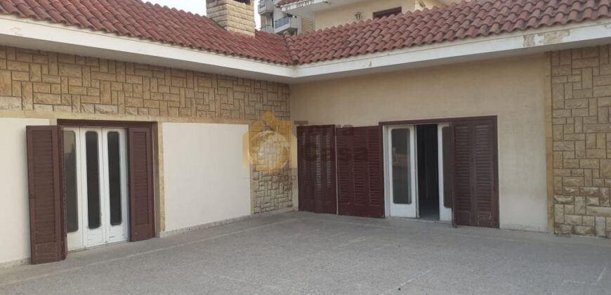 Land with villa 775 sqm in wadi chahrour for sale .