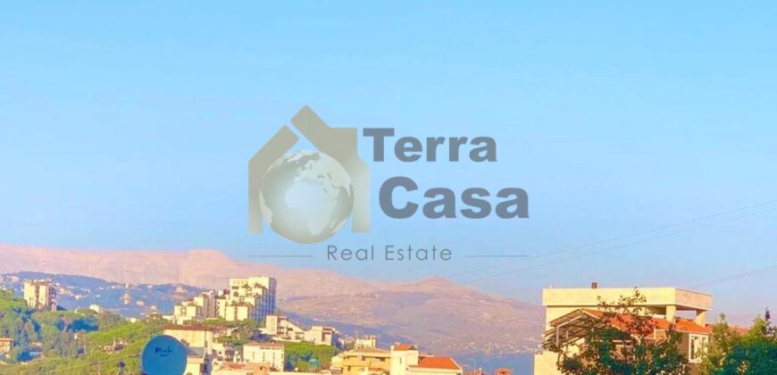 Rent apartment in Broummana with 200 sqm terrace panoramic view