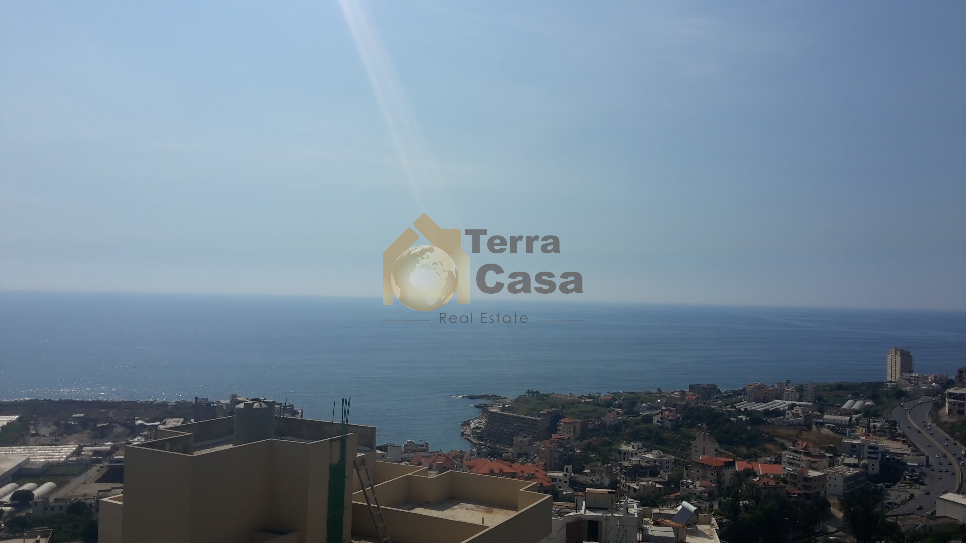Duplex with panoramic sea and mountain view cash payment.