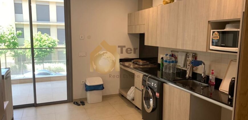 Dbayeh waterfront furnished apartment for sale .