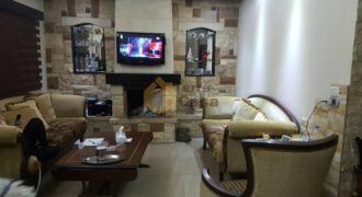 hot deal zouk mosbeh fully decorated apartment with mountain view .