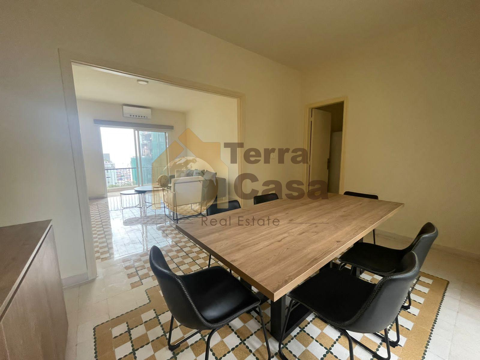 fully furnished apartment for rent in achrafiyeh .