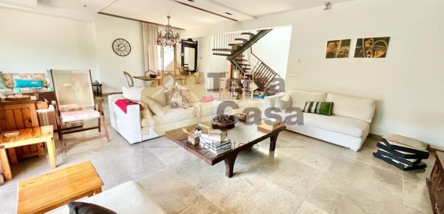 fully furnished apartment for rent in mansourieh Ref#4463