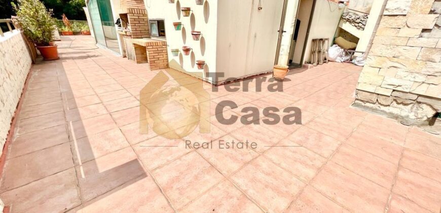 fully furnished apartment for rent in mansourieh Ref#4463