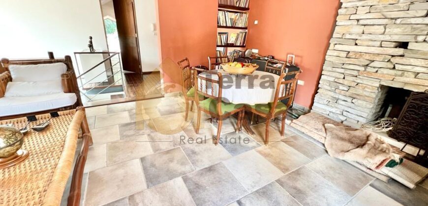 fully furnished apartment for rent in mansourieh Ref#4463