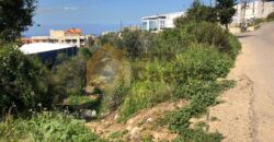 land with sea view in hosrayel for sale