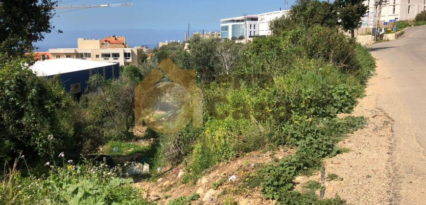 land with sea view in hosrayel for sale
