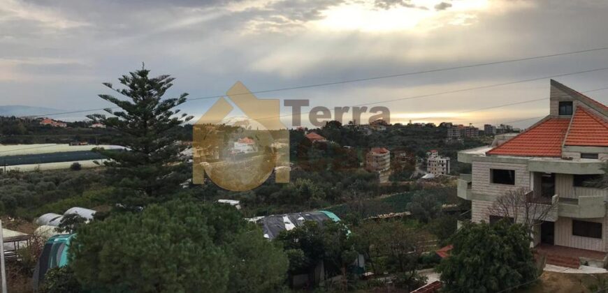 land with sea view in hosrayel for sale