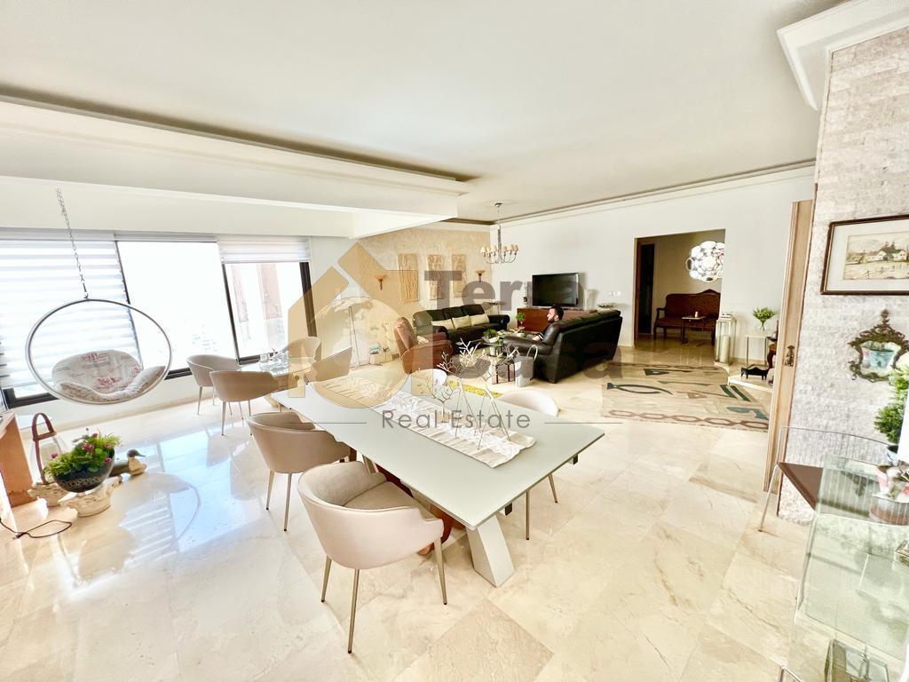 fully furnished apartment in a prestigious compound Les Toits de Beirut, Mar Roukoz for sale