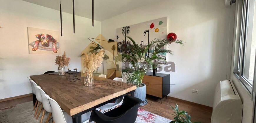 fully decorated apartment in adma for rent