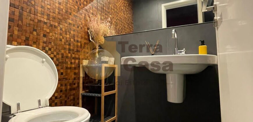 fully decorated apartment in adma for rent