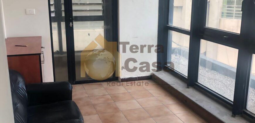 office fully equipped for rent in hazmieh prime location