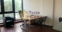 office fully equipped for rent in hazmieh prime location