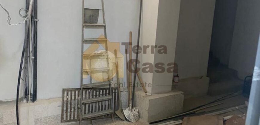 fully renovated shop in jdeideh for rent with warehouse