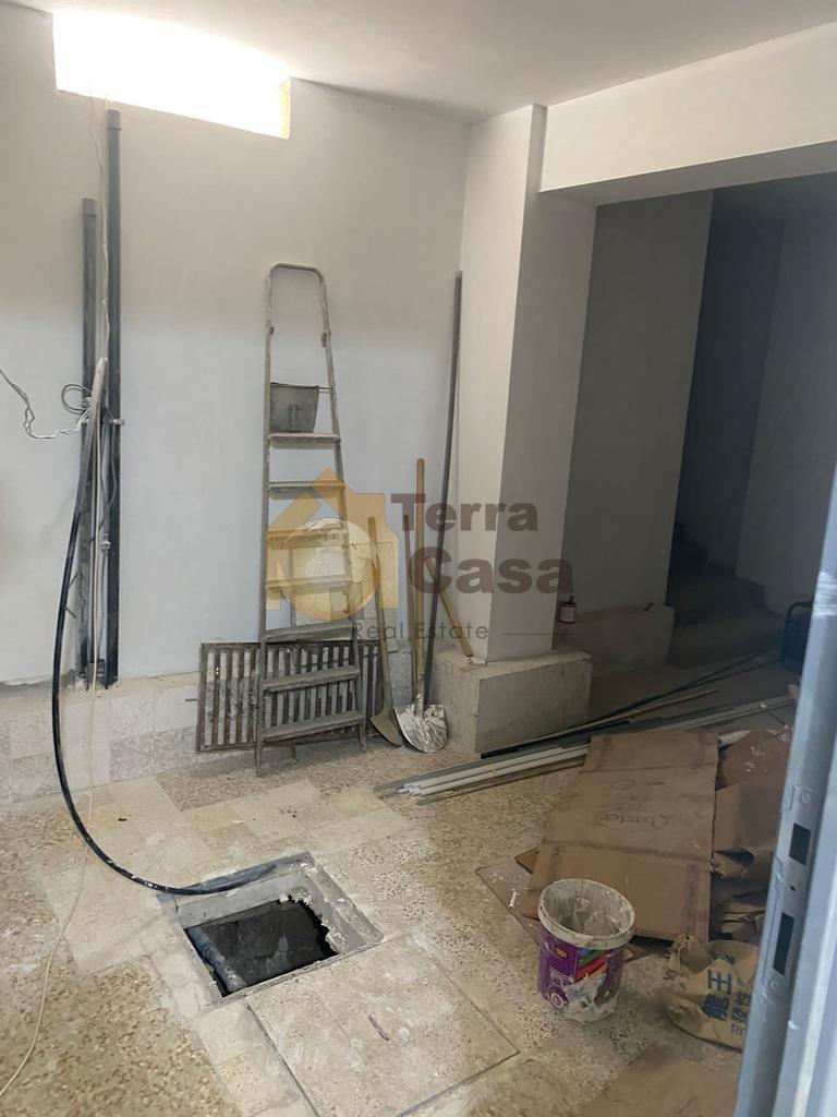 fully renovated shop in jdeideh for rent with warehouse